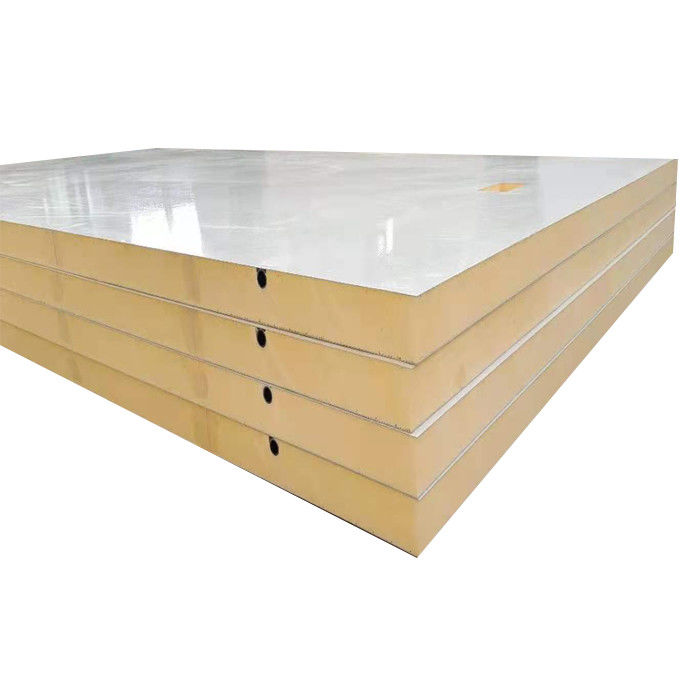 Panel Inti Busa FRP Tahan UV Fiberglass Coated Polyurethane Foam Sandwich Panel
