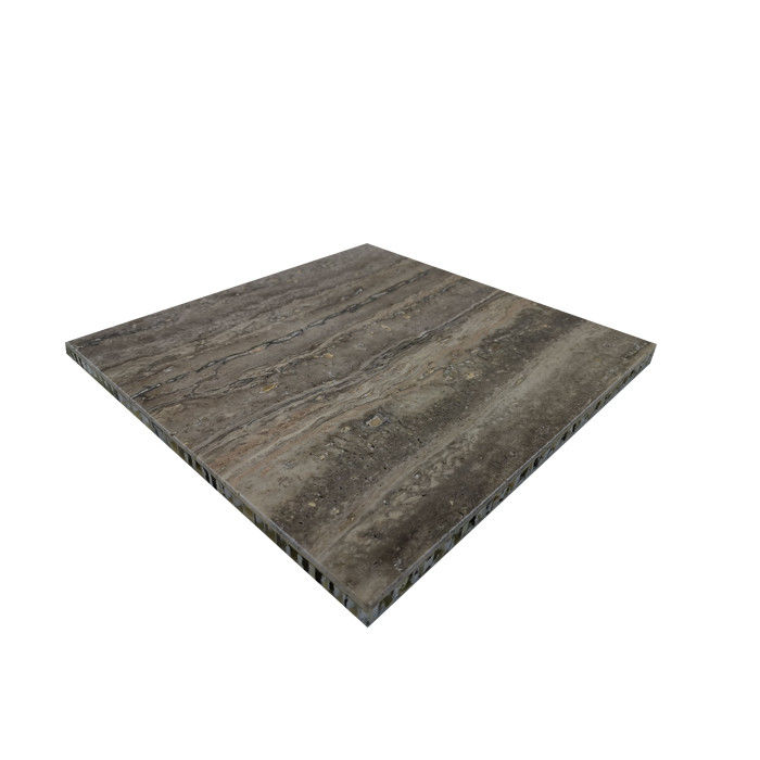 6mm-30mm Stone Honeycomb Panel Aluminium Stone Veneer Panels Untuk Exterior Cladding Wall