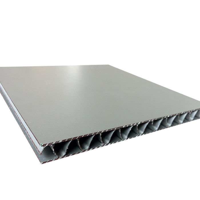Panel Komposit Aluminium Bergelombang ISO 15mm Untuk Dekorasi Plafon