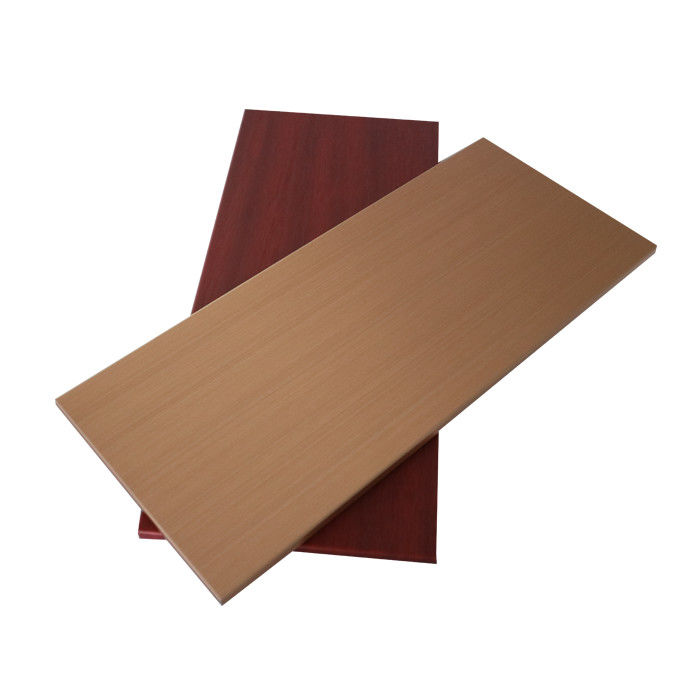 Panel Plafon HPL Warna Solid 0.7mm Panel Komposit Aluminium Tahan Api