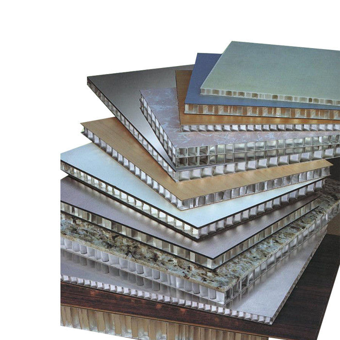 Panjang 4000mm Honeycomb core Panel Plafon Berlubang Lembaran Plafon Aluminium